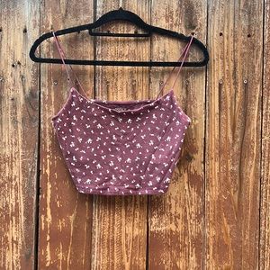 Floral crop top